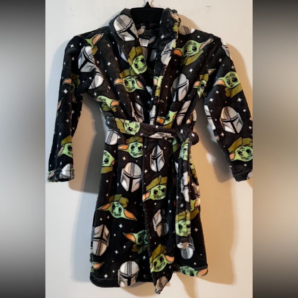 ❤️ $10 Flash Sale Star Wars Baby Yoda Toddler Bathrobe